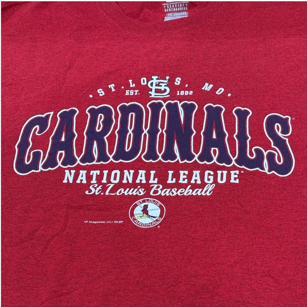 Vintage Tees - Official MLB Merchandise St Louis Cardinals Graphic Tee*SZ 2XL - Picture 2 of 5